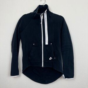 Nike Black Full-Zip Athletic Jacket – Size Small
